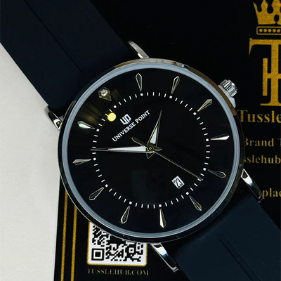 Black Slim Premium Watch