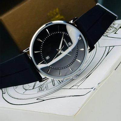 Black Slim Premium Watch